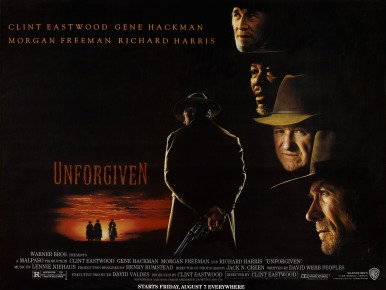Unforgiven Poster (1992). Courtesy ofhttp://www.goldposter.com/wp-content/uploads/2015/04/Unforgiven_poster_goldposter_com_17.jpg